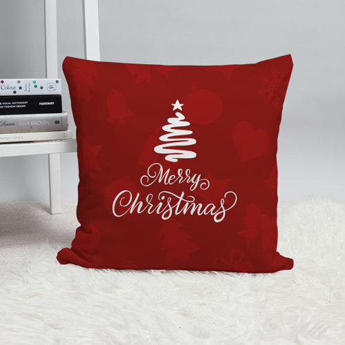 The Holiday Aisle® Victorina Indoor/Outdoor Reversible Throw Pillow